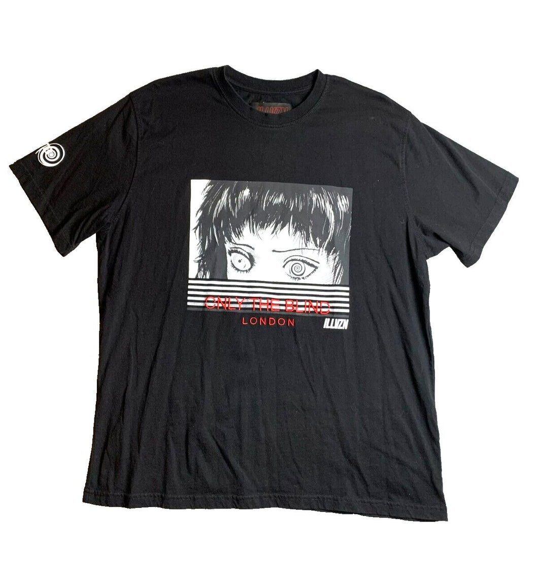 ILLVZN Shirt Adult Extra Large On The Blind OTB Anime Fashion Streetwear Mens