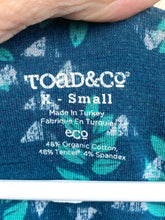 Load image into Gallery viewer, Toad &amp; Co Dress Womens Extra Small Blue Green Rosemarie AOP Boho Flared Spandex
