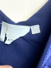 Load image into Gallery viewer, Athleta Dress Womens 2XS XXS Blue Santorini Boho Tank Flared Modal Spandex Lady
