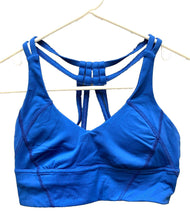 Load image into Gallery viewer, Lululemon Sports Bra Womens 3XS Blue Racerback Sportswear Activewear Yoga Gym
