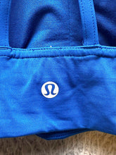 Load image into Gallery viewer, Lululemon Sports Bra Womens 3XS Blue Racerback Sportswear Activewear Yoga Gym
