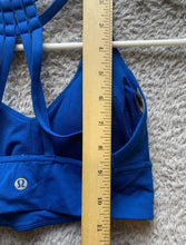 Load image into Gallery viewer, Lululemon Sports Bra Womens 3XS Blue Racerback Sportswear Activewear Yoga Gym
