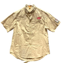 Load image into Gallery viewer, Peterbilt Shirt Adult Medium Button Up Workwear Technician Institute Patch Mens
