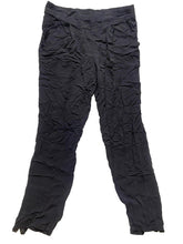 Load image into Gallery viewer, Free People Pants Womens Small (29x24.5) Black Hem Zip Tapered 100% Rayon Ladies

