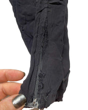 Load image into Gallery viewer, Free People Pants Womens Small (29x24.5) Black Hem Zip Tapered 100% Rayon Ladies
