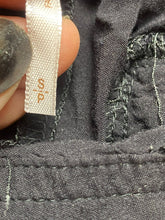 Load image into Gallery viewer, Free People Pants Womens Small (29x24.5) Black Hem Zip Tapered 100% Rayon Ladies
