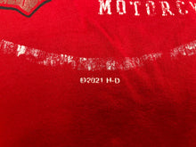 Load image into Gallery viewer, Harley Davidson Shirt Womens 2XL XXL Red Mason City IOWA Motorcycles Biker Lady
