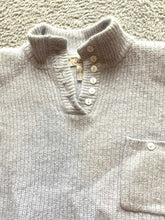 Load image into Gallery viewer, Norm Thompson Sweater Womens Large Silk Angora Lambswool Cowl Neck Outerwear
