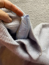 Load image into Gallery viewer, Norm Thompson Sweater Womens Large Silk Angora Lambswool Cowl Neck Outerwear
