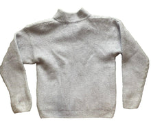 Load image into Gallery viewer, Norm Thompson Sweater Womens Large Silk Angora Lambswool Cowl Neck Outerwear
