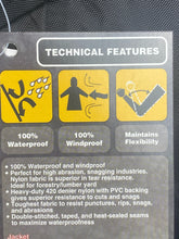 Load image into Gallery viewer, Viking Jacket Adult 2XL Black Hoodie Journeyman 420D Waterproof Hooded Mens NWT
