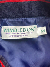 Load image into Gallery viewer, VTG Wimbledon Jacket Adult Medium Full Zip Windbreaker Light Tartan Plaid Mens
