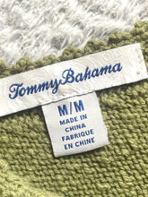 Load image into Gallery viewer, Tommy Bahama Shirt Womens Medium Green Knitted Tank Blouse V-Neck Casual Ladies
