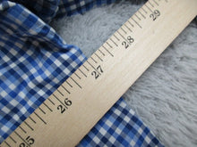 Load image into Gallery viewer, Ralph Lauren Shirt Adult XLT Extra Large Tall Blue Gingham Checkered Stretch Men
