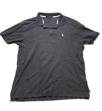 Load image into Gallery viewer, US Polo Assn Shirt Adult Extra Large Black White Pony Casual Golf Collared Mens
