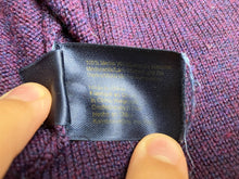 Load image into Gallery viewer, Brooks Brothers 346 Sweater Adult Extra Large Purple 1/4 Zip Merino Wool Mens
