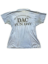 Load image into Gallery viewer, Vintage DAC Inc Shirt Womens Medium Single Stitch Back To School Bash Fun Day
