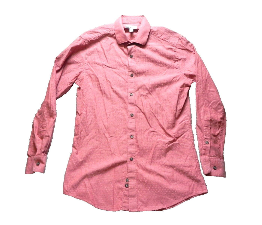 Bar III Shirt Adult Medium Slim Fit Stretch Button Up Long Sleeve Dress Mens