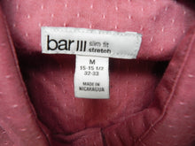 Load image into Gallery viewer, Bar III Shirt Adult Medium Slim Fit Stretch Button Up Long Sleeve Dress Mens
