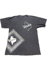 Load image into Gallery viewer, Texas Shirt Adult 2XL XXL Black State Flag Paisley Griffin Activewear Mens
