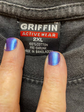 Load image into Gallery viewer, Texas Shirt Adult 2XL XXL Black State Flag Paisley Griffin Activewear Mens
