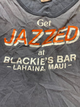 Load image into Gallery viewer, VTG Blackies Boat Yard Shirt Adult Extra Large Steel Gray Single Stitch 80s Mens
