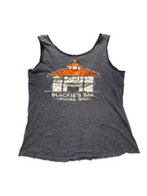 Load image into Gallery viewer, VTG Blackies Boat Yard Shirt Adult Extra Large Steel Gray Single Stitch 80s Mens
