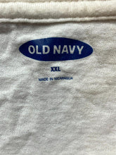 Load image into Gallery viewer, Budweiser Shirt Adult 2XL White King Of Beer Retro Anheuser Busch Old Navy Mens
