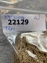 Load image into Gallery viewer, Lucky Brand Sweater Womens Medium Tan Eyelet Open Front Tunic Boho Cardigan
