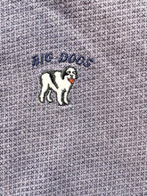 Load image into Gallery viewer, Big Dogs Shirt Adult Large Navy Blue Faded Preppy Embroidered Logo Golf Polo Men
