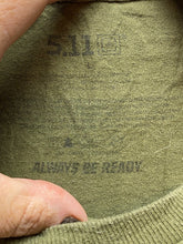 Load image into Gallery viewer, 5.11 Tactical Shirt Adult Large Army Green Gun Pistol Always Be Ready Mens
