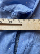 Load image into Gallery viewer, Bella Dahl Shirt Womens Extra Large Blue Button Up 100% Linen Oversized Blouse
