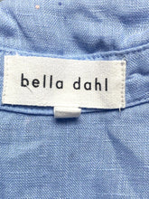 Load image into Gallery viewer, Bella Dahl Shirt Womens Extra Large Blue Button Up 100% Linen Oversized Blouse
