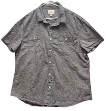 Load image into Gallery viewer, Lucky Brand Shirt Adult Extra Large Chambray Button Up Collared Pockets Mens
