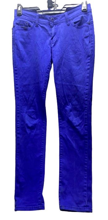 Apollo Jeans Womens 9 (31x29) Blue Spandex Stretch Tapered 5 Pockets Casual Lady