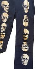 Load image into Gallery viewer, Vocal Pants Womens 2XL Black Skull Leggings Laser Slashed Cut Goth Punk NWOT
