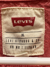 Load image into Gallery viewer, Levi&#39;s Shirt Adult Extra Large Heather Red Button Up Casual Workwear Mens

