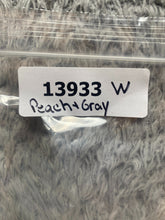 Load image into Gallery viewer, Soft Surroundings Sweater Womens Medium Peach Gray Open Knit Acrylic Nylon Lady
