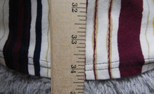 Load image into Gallery viewer, J for Justify Dress Womens Extra Large Button Front Striped Collared Shirt Lady
