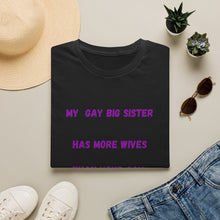 Load image into Gallery viewer, My gay big sister Unisex Softstyle T-Shirt
