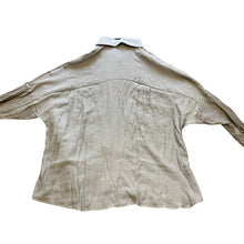 Load image into Gallery viewer, Diosun Shirt Womens Extra Large Oversized Button-Down Rayon Boxy Flowy Beach NWT
