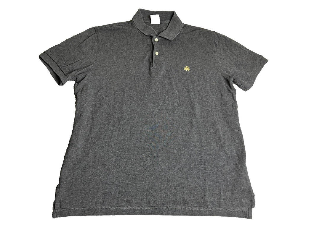 Brooks Brothers 1818 Shirt Adult Extra Large Slim Fit Performance Golf Polo Mens