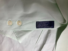 Load image into Gallery viewer, Bill Blass Shirt Adult Extra Large Mint Green Premium Pinpoint Wrinkle Free Mens
