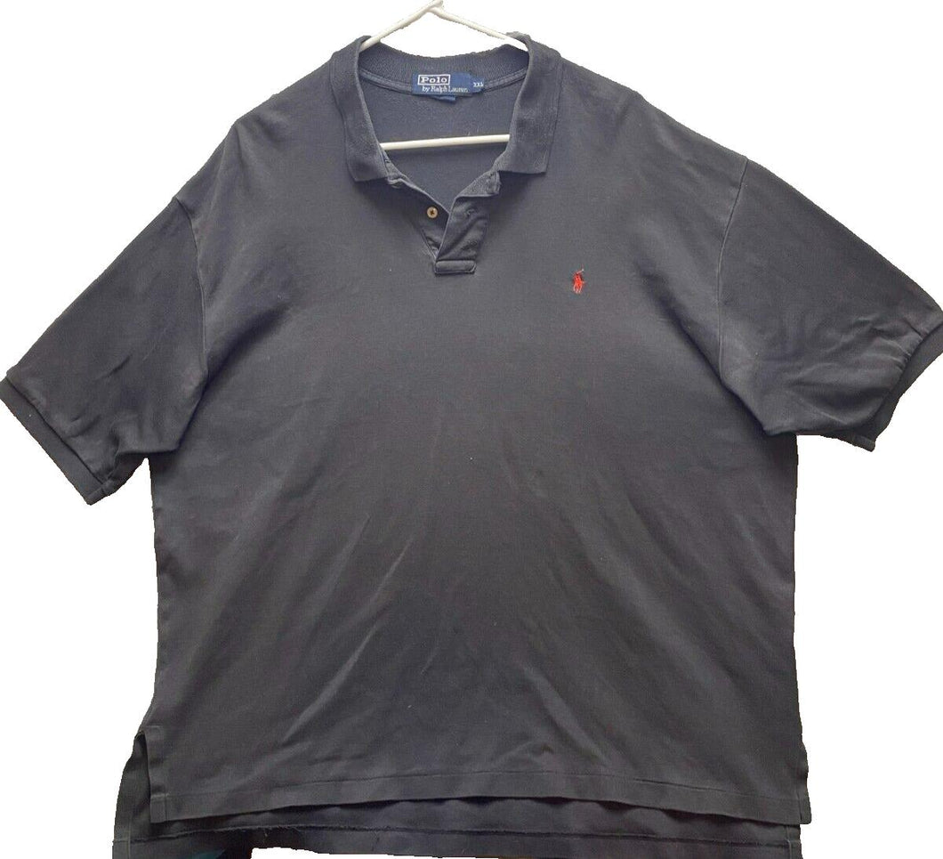 Ralph Lauren Shirt Adult 2XL XXL Preppy Casual Collared Red Pony Golf Polo Mens