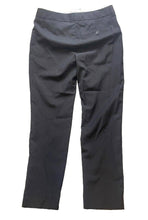 Load image into Gallery viewer, J Crew Pants Womens 4 (32x27) Black Flat Front Wool Trousers Straight Leg Dress

