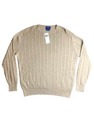 Load image into Gallery viewer, Pendleton Sweater Adult Large Beige Woolen Mills Oversized Mens Pullover NWT
