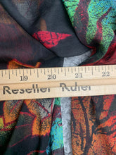 Load image into Gallery viewer, Additions by Chico Shirt Womens 2 Colorful AOP Flower Artsy Boho Oversized Indie
