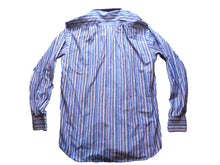 Load image into Gallery viewer, Charles Tyrwhitt Shirt Adult Large Button Up Long Sleeve Rainbow Striped Mens
