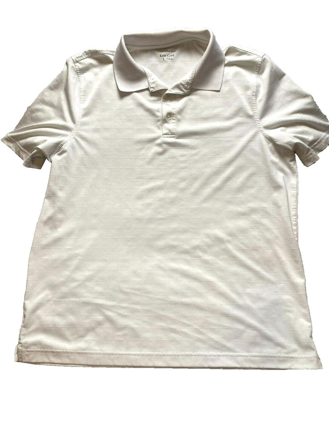 Croft & Barrow Shirt Adult Large Easy Care Short Sleeve Casual Golf Polo Mens