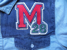 Load image into Gallery viewer, Mickey Mouse Shirt Womens Medium Long Sleeve Button Up Denim Disney Casual Lady
